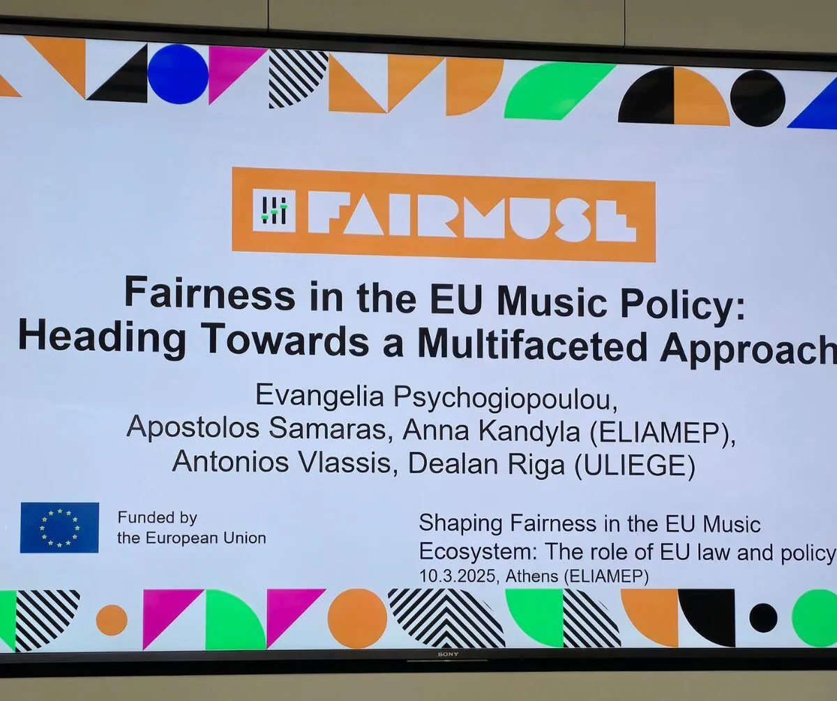 Insights from Athens: Fair MusE explores EU law’s impact on the music industry - fairmuse